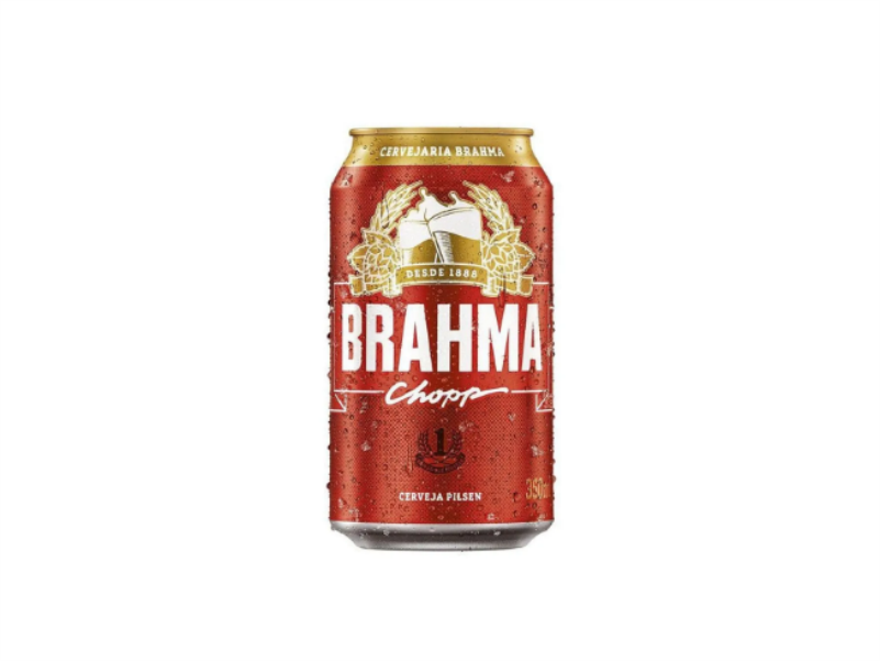 Cerveja brahma chopp lata 350ml